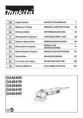 Makita GA5040RZ Betriebsanleitung