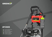 Greencut JET260X Leitfaden Zur Benutzung