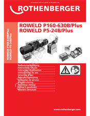 Rothenberger ROWELD P160-630B Plus Professional Bedienungsanleitung