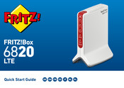 AVM FRITZ!Box 6820 LTE Schnellstartanleitung