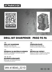 Parkside PBSG 95 F6 Bedienungs- Und Sicherheitshinweise Originalbetriebsanleitung