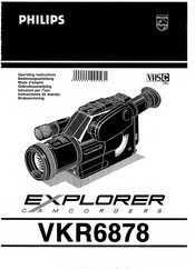Philips EXPLORER VKR 6878 Bedienungsanleitung