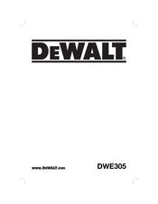 Dewalt DWE305PK-QS Originalanweisungen