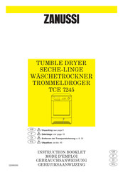 Zanussi TCE 7245 Gebrauchsanweisung
