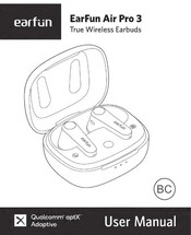 Earfun Air Pro 3 Bedienungsanleitung