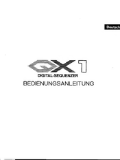 Yamaha QX1 Bedienungsanleitung