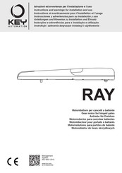 Key Automation RAY4024R Anleitungen Und Hinweise Zu Installation Und Einsatz