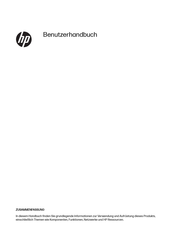 HP ZBook Firefly 14 G11 86B06EA Benutzerhandbuch