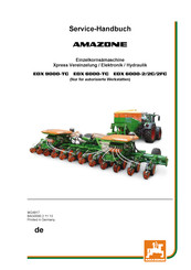 Amazone EDX 6000-2C Servicehandbuch