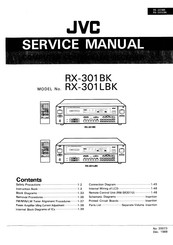 JVC RX-301LBK Serviceanleitung