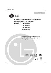 Lg LAC4705R Bedienungsanleitung