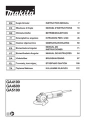 Makita GA4600 Betriebsanleitung