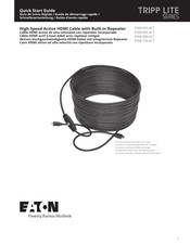 Eaton TRIPP LITE Serie Schnellstartanleitung