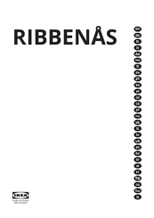 IKEA RIBBENÅS Bedienungsanleitung