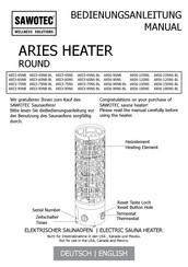 Sawotec ARI6-180NS Bedienungsanleitung