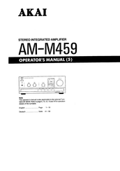 Akai AM-M459 Bedienungsanleitung