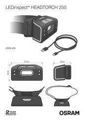 Osram LEDinspect HEADTORCH 250 Kurzanleitung