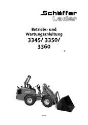 Schäffer Lader 3345 Betriebs- Und Wartungsanleitung