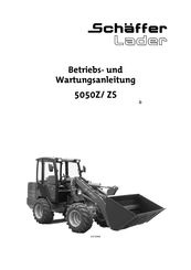 Schäffer Lader 5050Z Betriebs- Und Wartungsanleitung