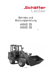 Schäffer Lader 4050ZS Betriebs- Und Wartungsanleitung