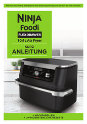 Ninja Foodi FLEXDRAWER Anleitung