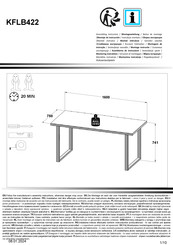 Forte KFLB422 Montageanleitung