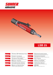 SUHNER ABRASIVE LSB 25 Originalbetriebsanleitung