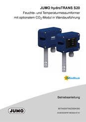 Jumo hydroTRANS S20 Betriebsanleitung