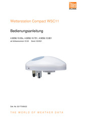 Thies CLIMA Compact WSC11 Bedienungsanleitung