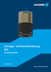 Schunk RCG Montage- Und Betriebsanleitung