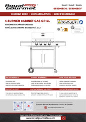 Royal Gourmet GE4000BE-G Montageanleitung