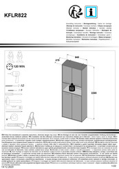 Forte KFLR822 Montageanleitung