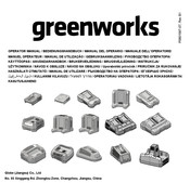 GreenWorks 2910907 Bedienungshandbuch