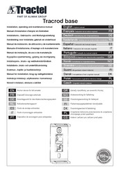 Tractel Tracrod base Installations-, Gebrauchs- Und Wartungsanleitung