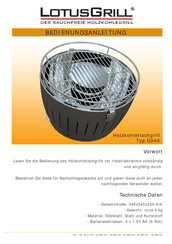 LotusGrill G340 Bedienungsanleitung