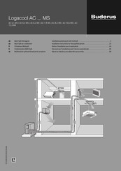 Buderus Logacool AC-10,6 MS Installationsanleitung Für Die Fachkraft