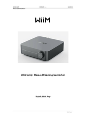 WiiM Amp Benutzerhandbuch