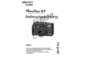 Canon PowerShot G5 Bedienungsanleitung