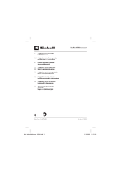 EINHELL 41.370.03 Originalbetriebsanleitung