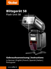 Rollei 58 Gebrauchsanweisung