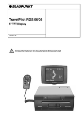 Blaupunkt TravelPilot RGS 08 Bedienungsanleitung