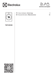 Electrolux TWFH5E500 Benutzerinformation