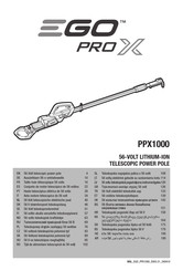 EGO PRO X PPCX1000 Bedienungsanleitung