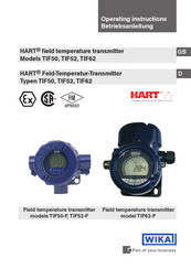WIKA TIF50 Betriebsanleitung