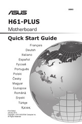 Asus H61-PLUS Schnellstartanleitung