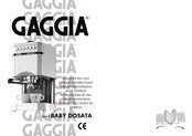 Gaggia BABY DOSATA Gebrauchsanweisung