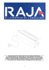 RAJA Audion Elektro SEALKID 236 Gebrauchsanweisung