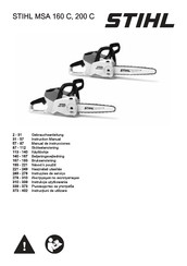 Stihl MSA 160 C Gebrauchsanleitung
