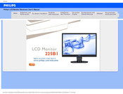 Philips 225B1 Handbuch