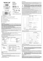 Dold DMP 48 AS 2P Serie Kurzanleitung